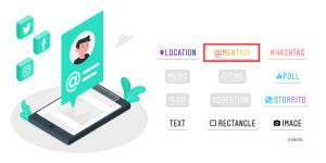 تگ کردن در استوری اینستاگرام